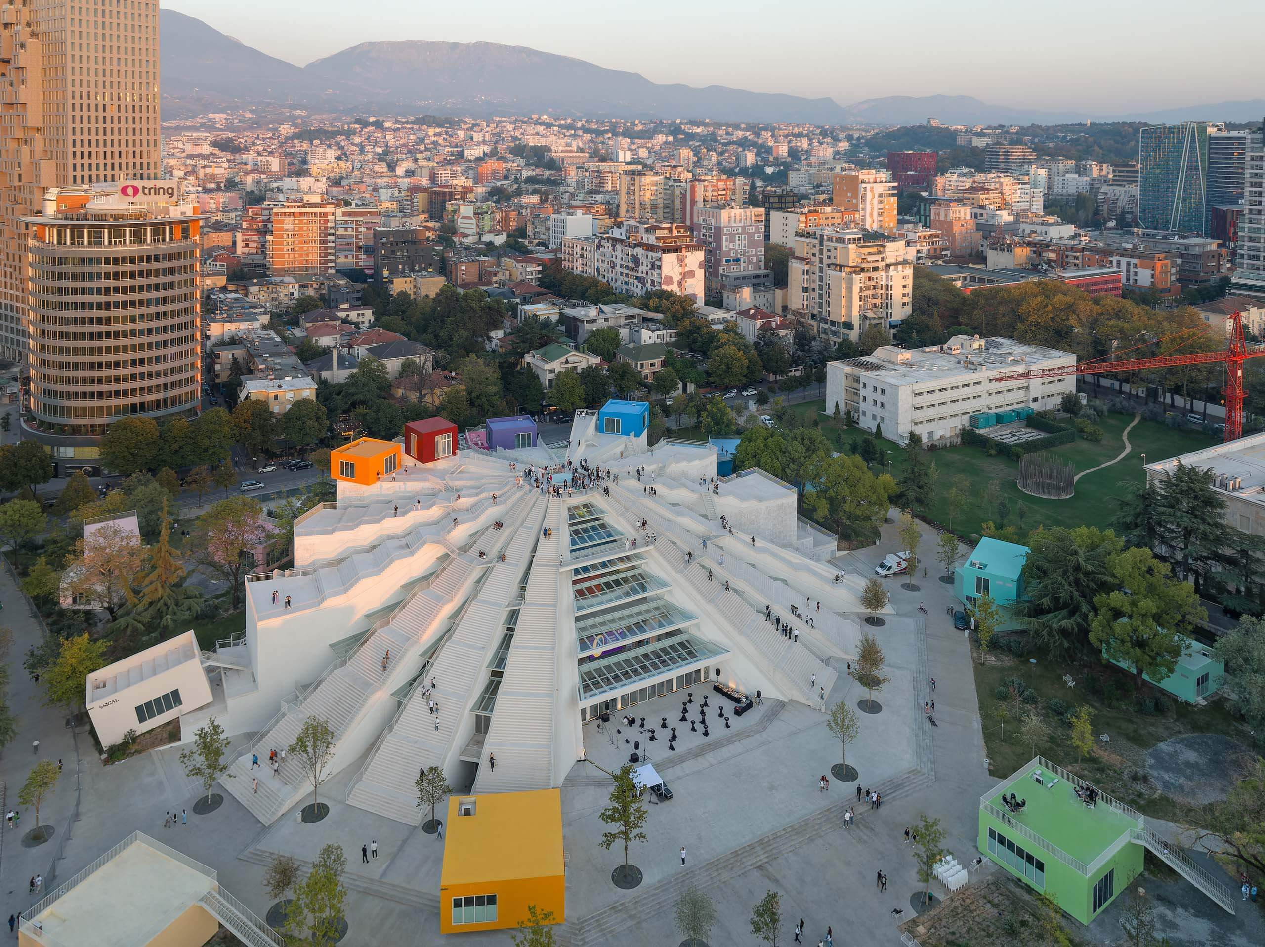 Professionals working at HireAlbania office in Tirana